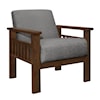 Homelegance Helena Accent Chair with Storage Arms