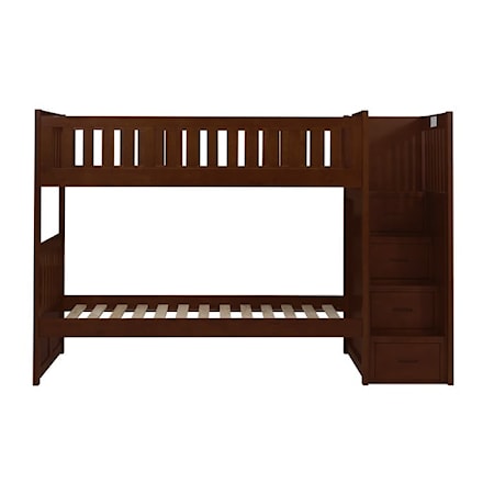 Twin/Twin Step Bunk Bed