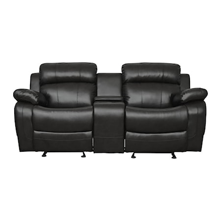 Reclining Console Loveseat