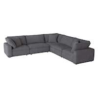 Casual 5-Piece Sectional Sofa