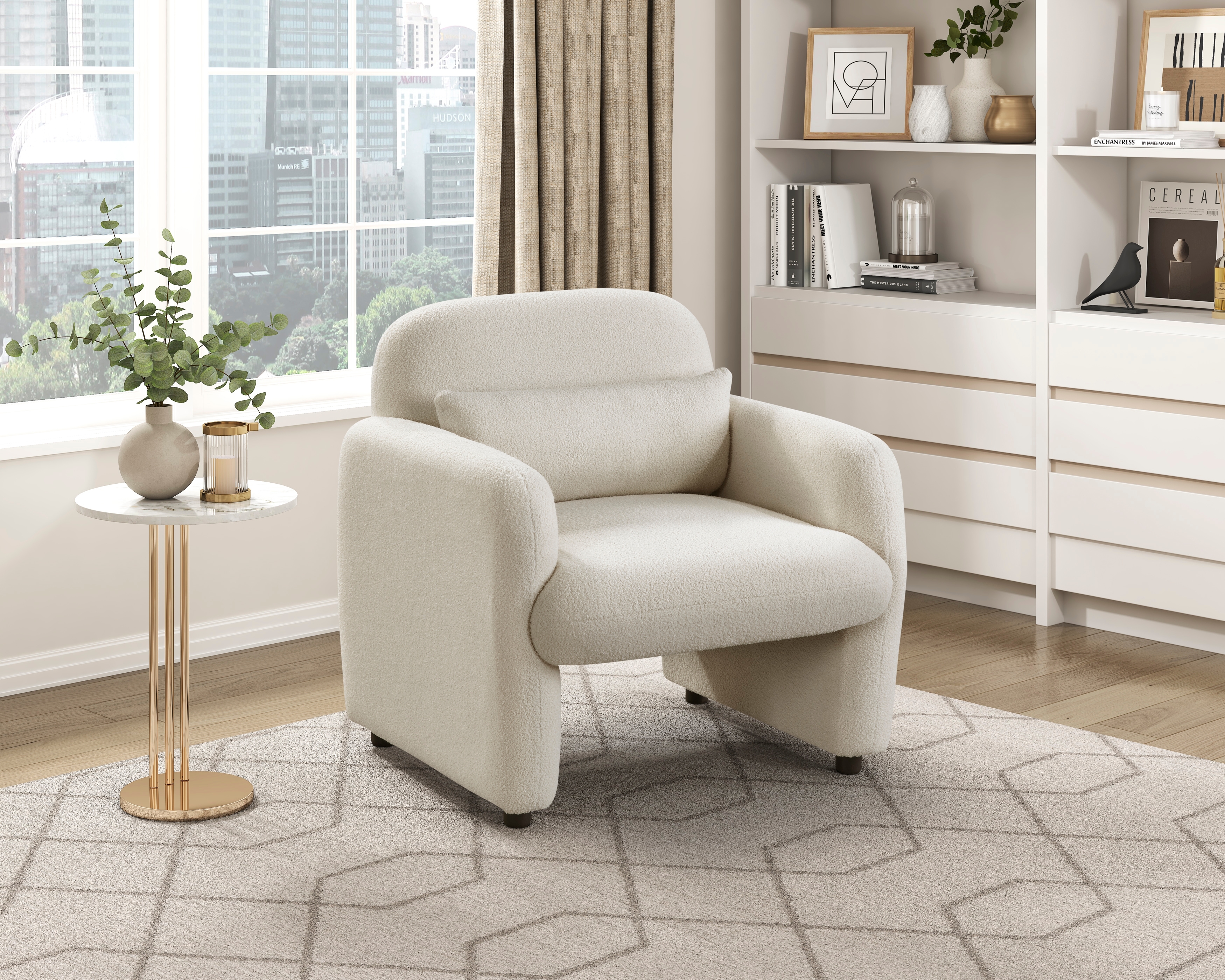 Homelegance Dorian Upholstered Accent Chair
