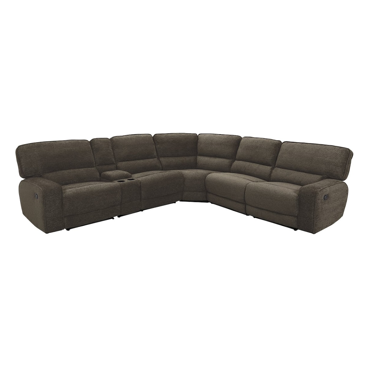 Homelegance Furniture Shreveport 6-Piece Modular Reclining Sectional