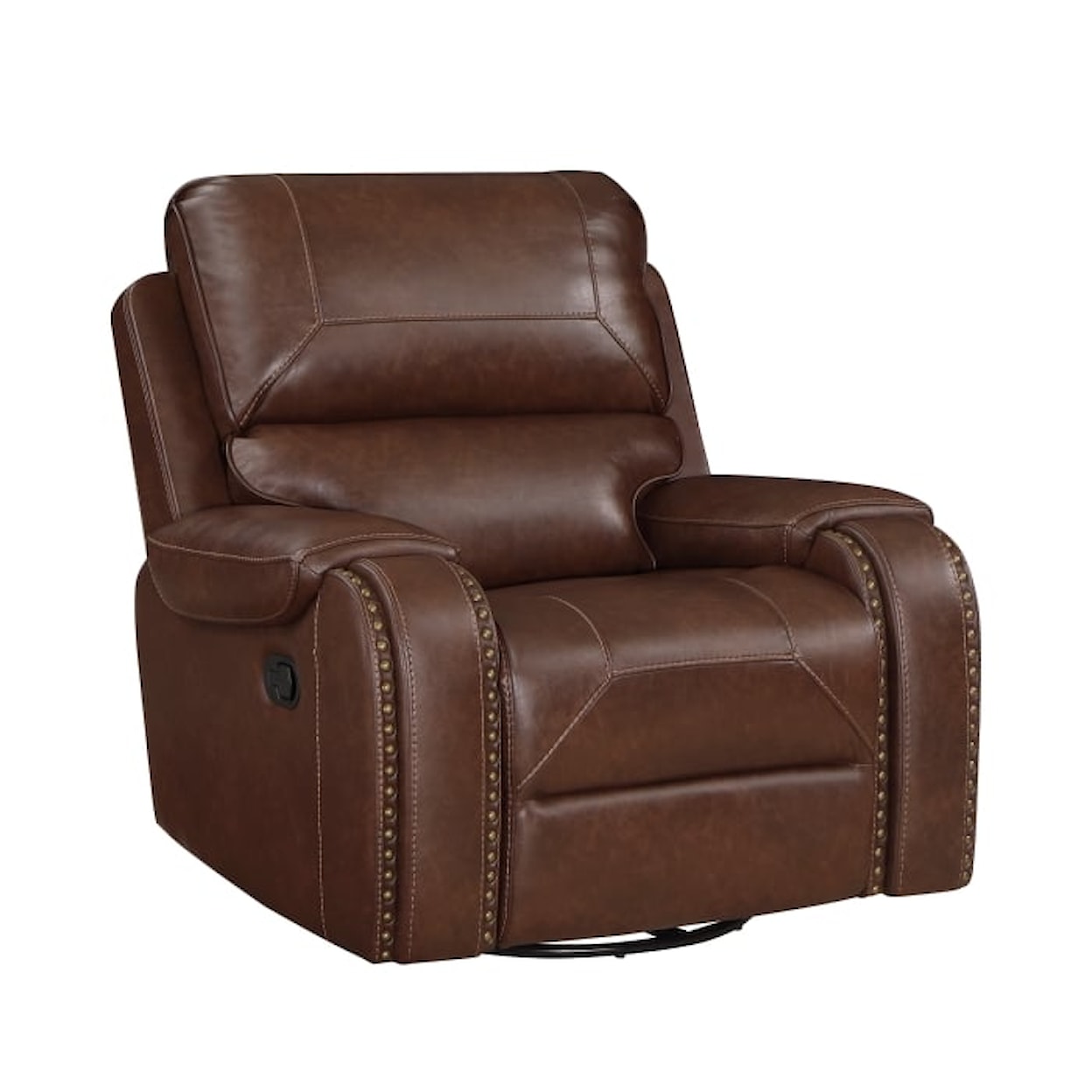 Homelegance Furniture Newnan Swivel Glider Reclining Chair