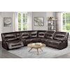 Homelegance Furniture Dyersburg 6-Piece Power Reclining Sectional Sofa