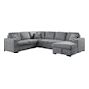 Homelegance Furniture Solomon 4-Piece Sectional Sofa