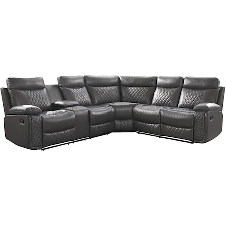 3-Piece Reclining Sectional Sofa