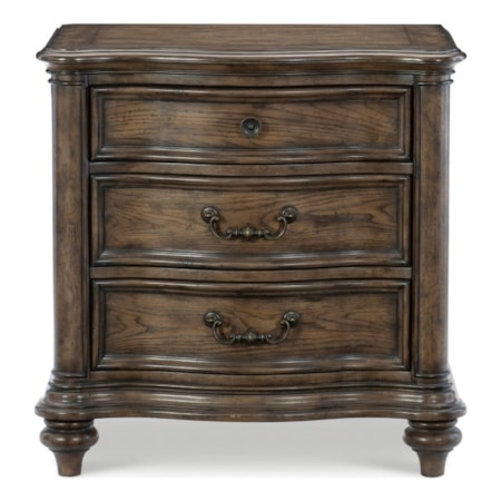 3-Drawer Nightstand