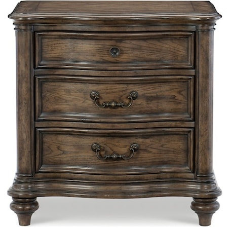 3-Drawer Nightstand