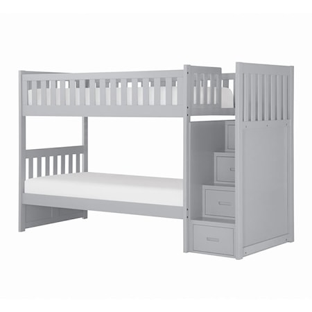 Twin/Twin Step Bunk Bed