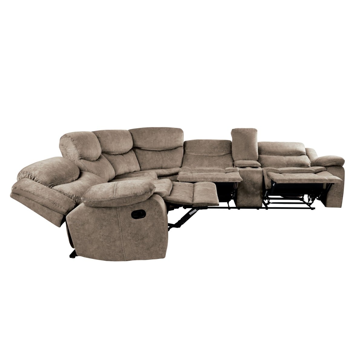 3-Piece Sectional with Right Console