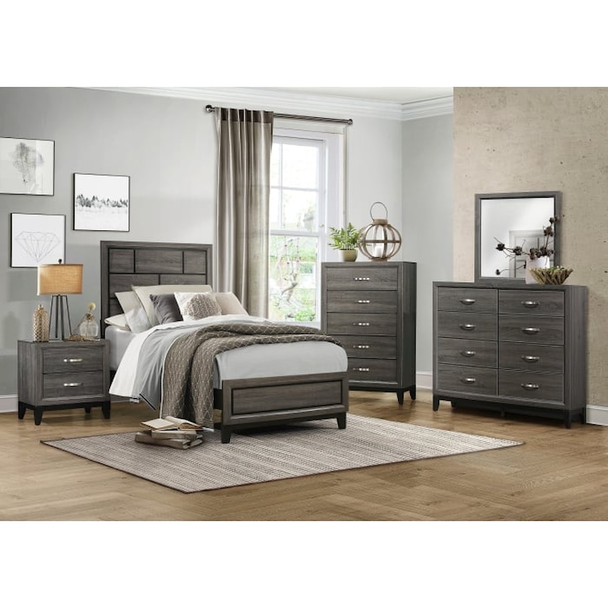 Homelegance Davi Twin Bed