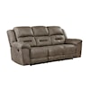 Homelegance Furniture Hazen Double Reclining Sofa