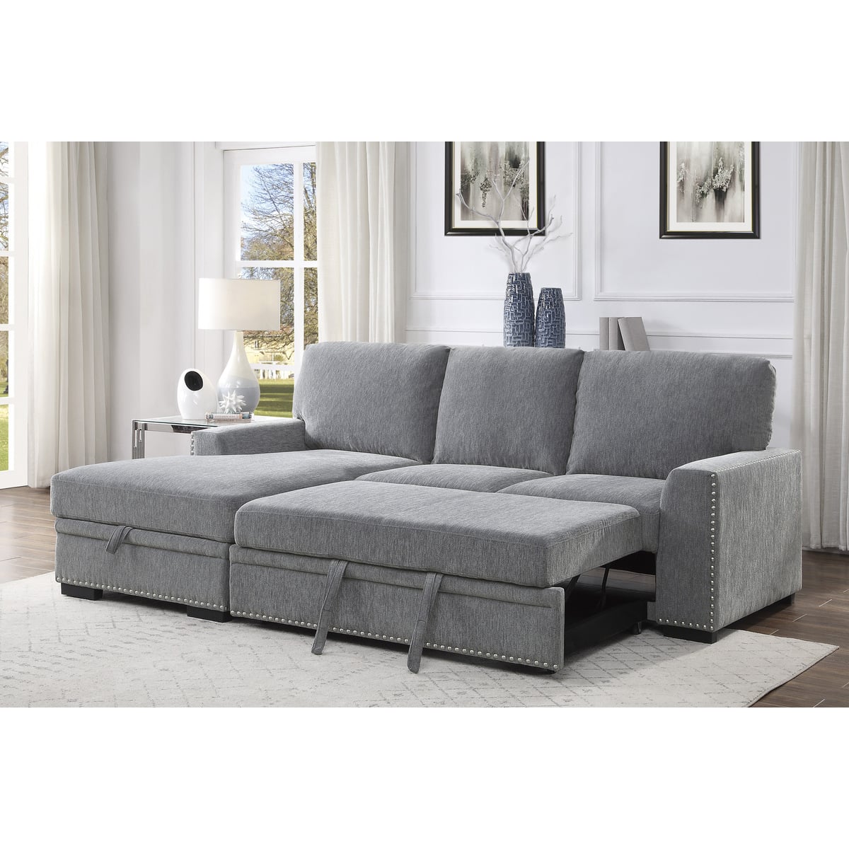 Homelegance Morelia 2-Piece Sectional Sofa