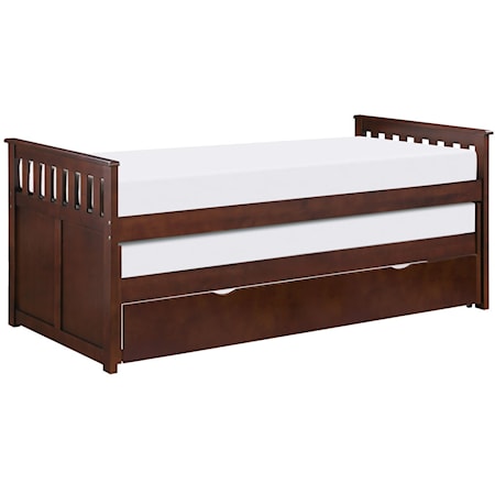 Twin/Twin Bed with Twin Trundle