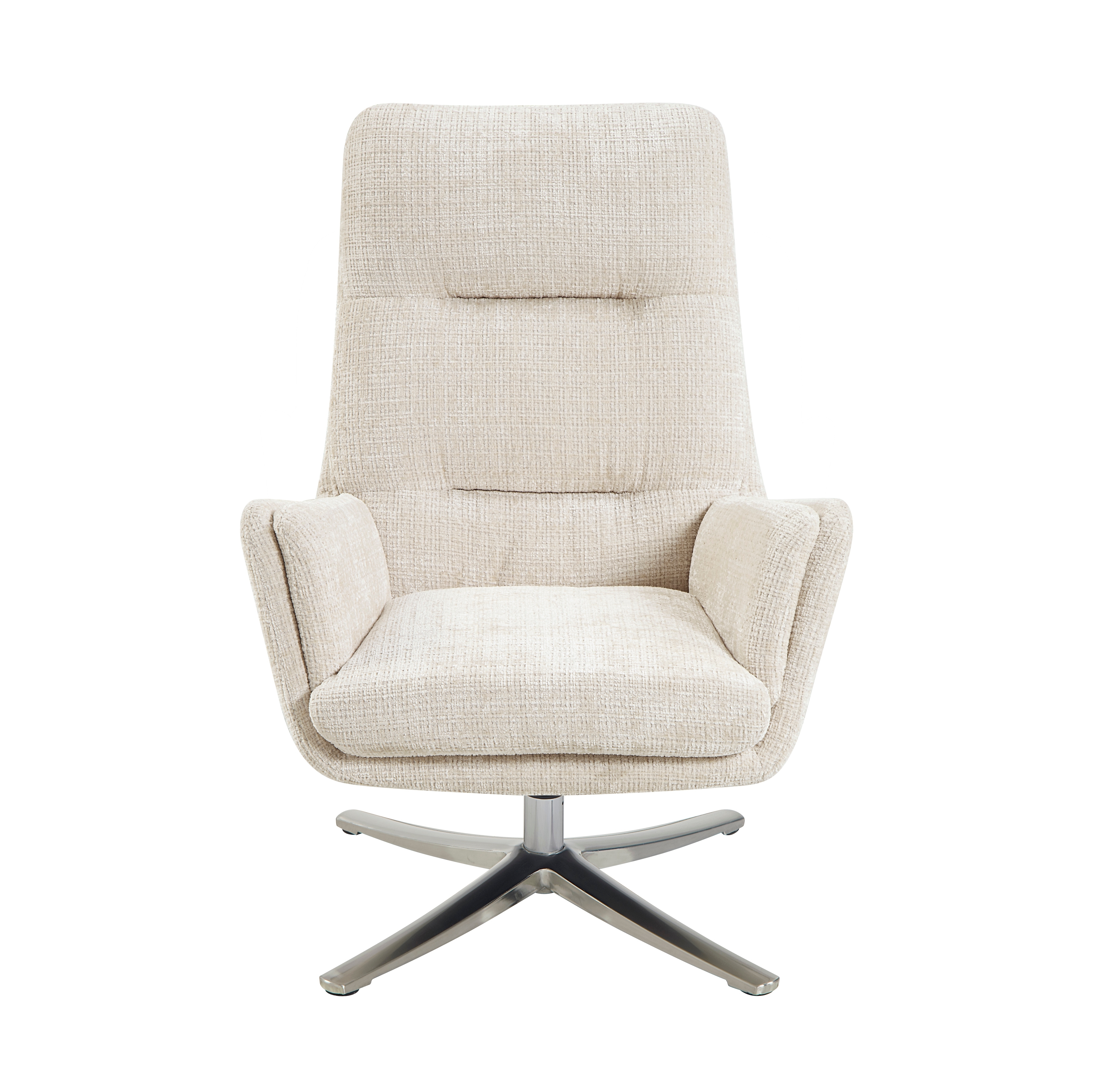 Homelegance Parker Swivel Chair with Ottoman