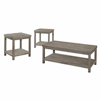 Transitional 3-Piece Occasional Table Set
