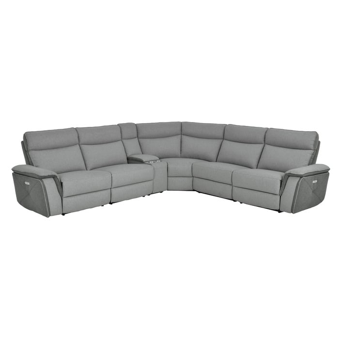6-Piece Power Reclining Sectional Sofa