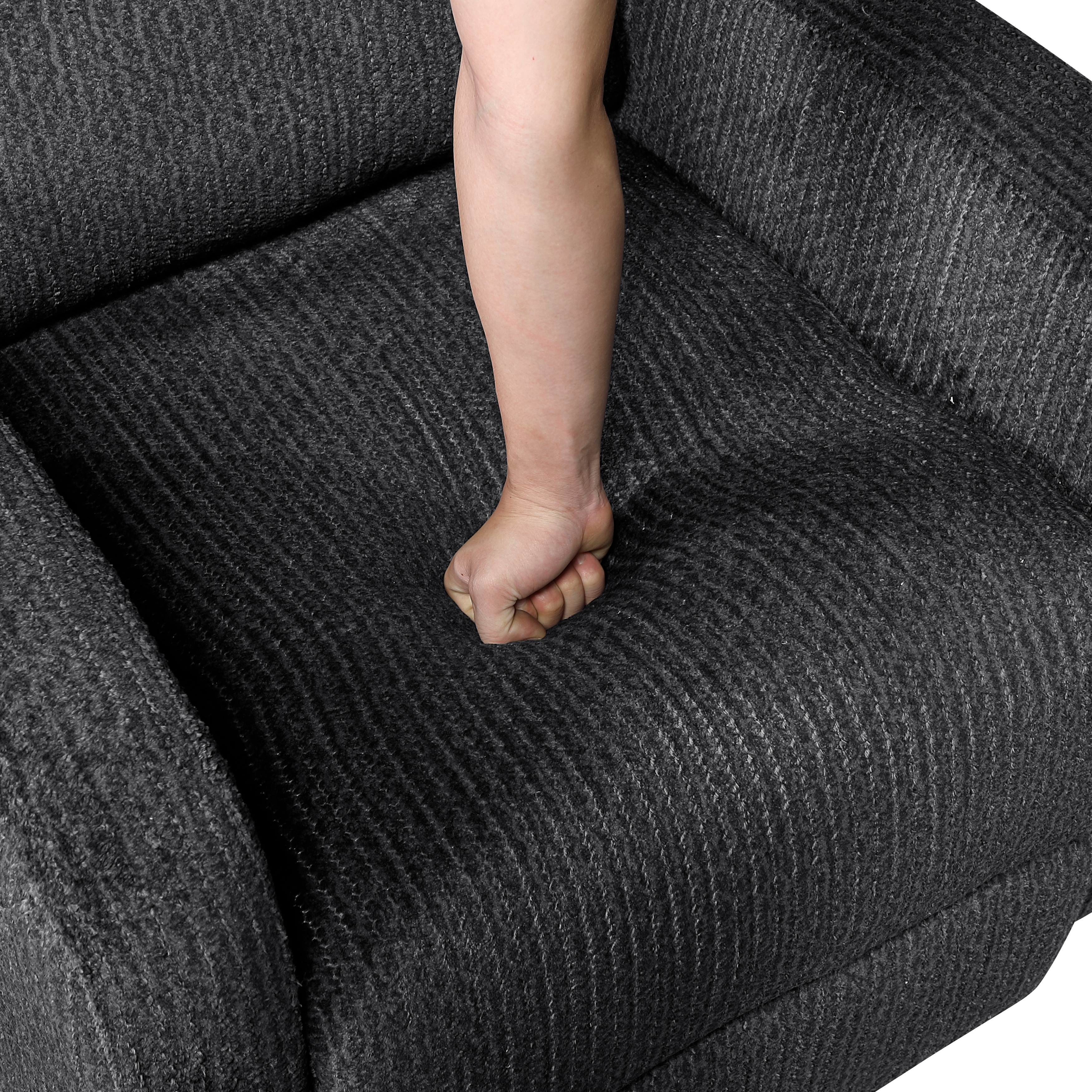 Homelegance Allen Fabric Reclining Wall-Hugger Loveseat