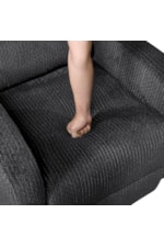 Homelegance Allen Contemporary Double Reclining Wall-Hugger Loveseat