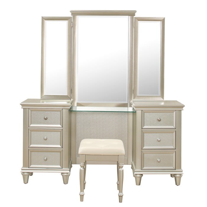 6-Drawer Vanity Dresser