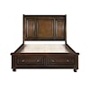 Homelegance Cumberland CA King Sleigh  Bed with FB Storage