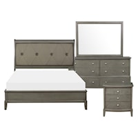 Contemporary 4-Piece Queen Bedroom Set