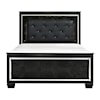Homelegance Furniture Allura King Panel Bed with LED Lights