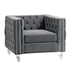 Homelegance Furniture Orina Button-Tufted Stationary Chair