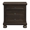 Homelegance Furniture Begonia Night Stand with Hidden Drawer