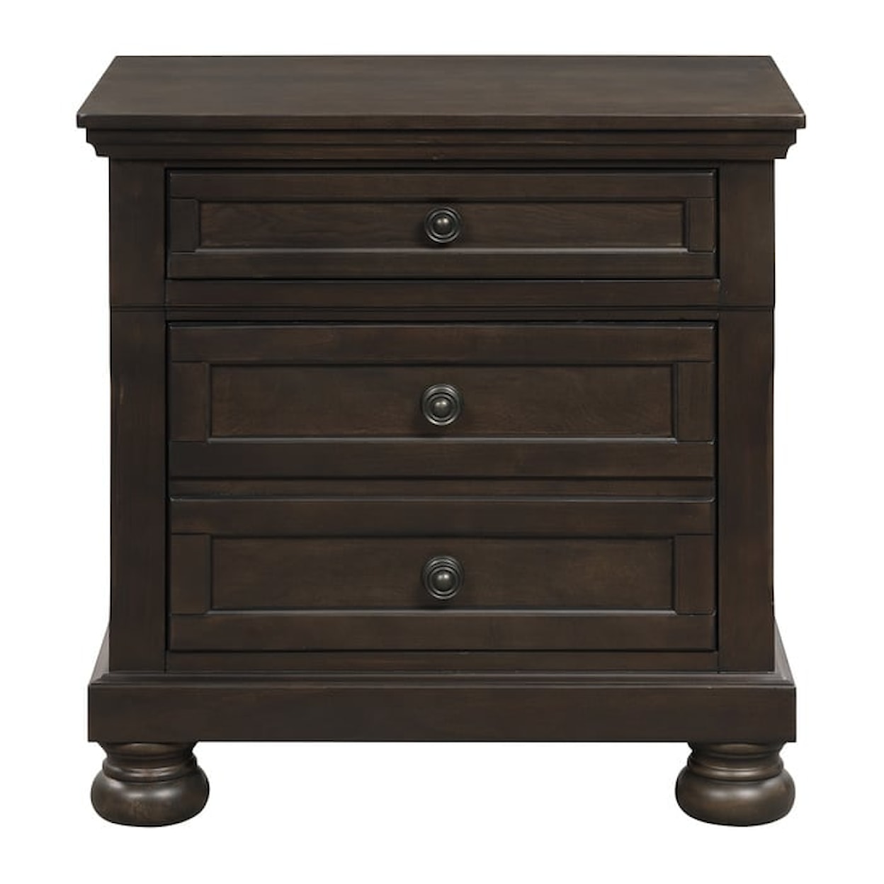 Homelegance Furniture Begonia Night Stand with Hidden Drawer