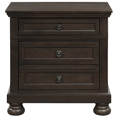 Night Stand with Hidden Drawer