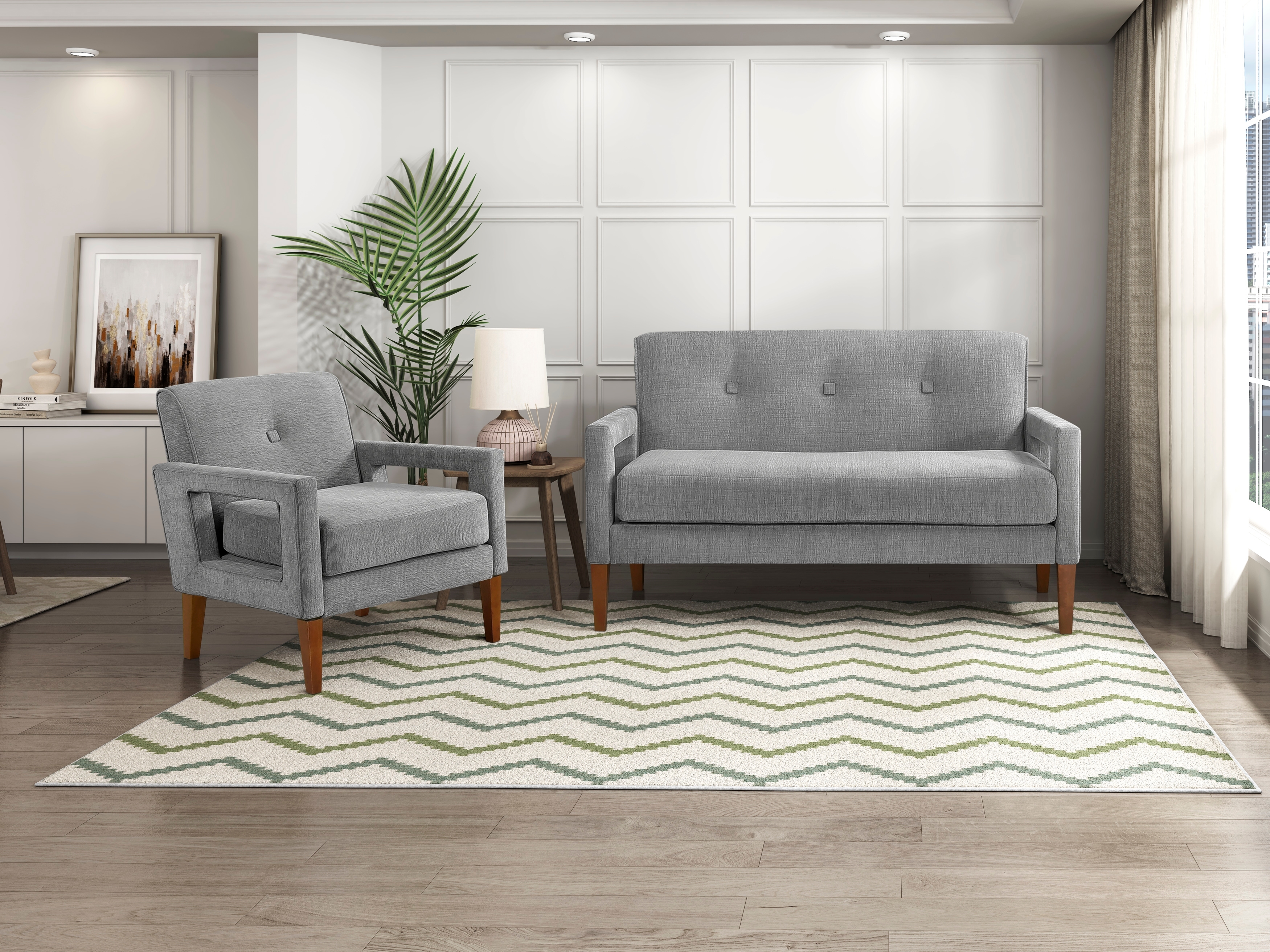 Homelegance Belfort Loveseat