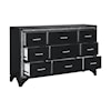 Homelegance Furniture Salon 9-Drawer Dresser