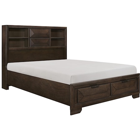 Queen  Bed with FB Storage