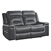 Homelegance Furniture Darwan Reclining Loveseat