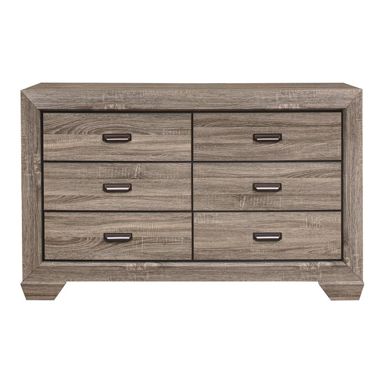 Homelegance Furniture Beechnut Modern 6-Drawer Dresser