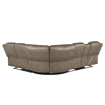 3-Piece Reclining Sectional Sofa