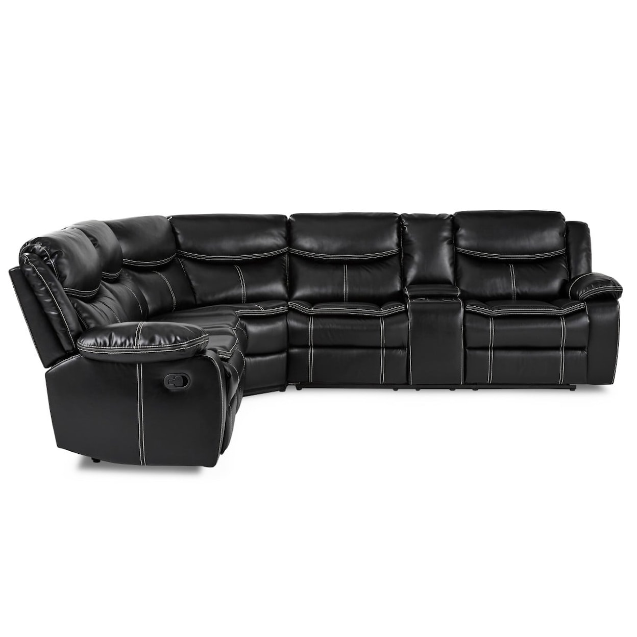 Homelegance Bastrop 3-Piece Sectional with Right Console