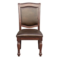 Traditional Upholstered Dining Side Chair