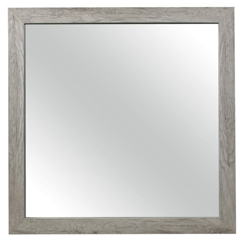 Transitional Square Dresser Mirror