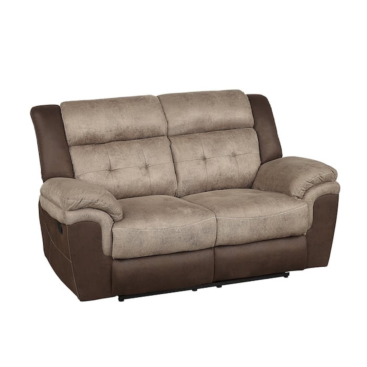 Homelegance Chai Reclining Loveseat