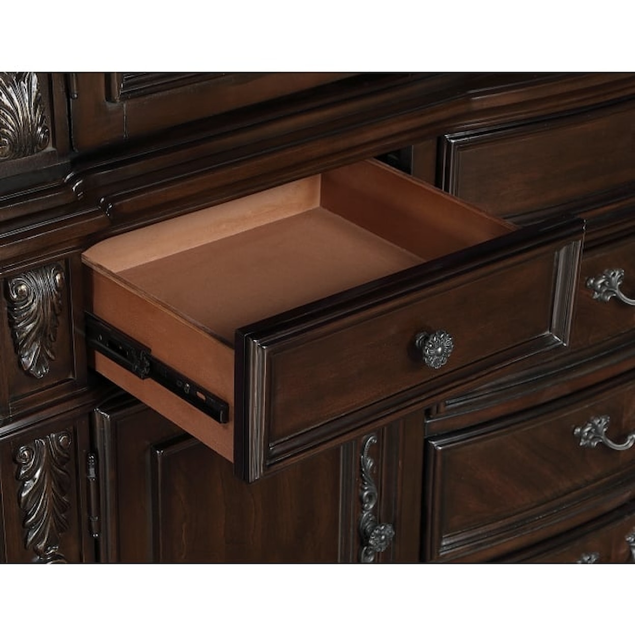 Homelegance Furniture Rhea 6-Drawer Buffet & Hutch