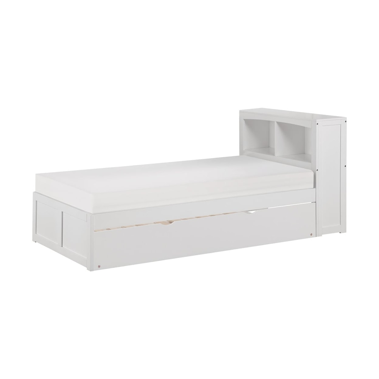 Homelegance Galen Twin Bookcase Bed with Twin Trundle