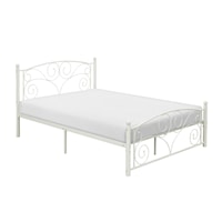 Glam Full Platform Bed