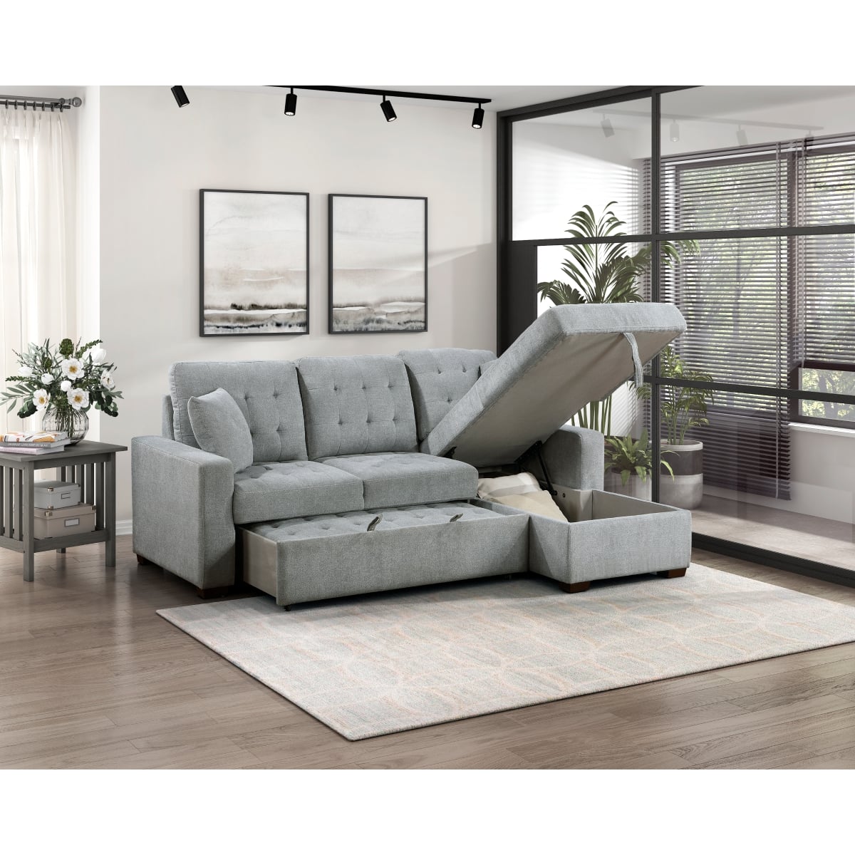 Homelegance Waitsfield 2-Piece Sectional Sofa
