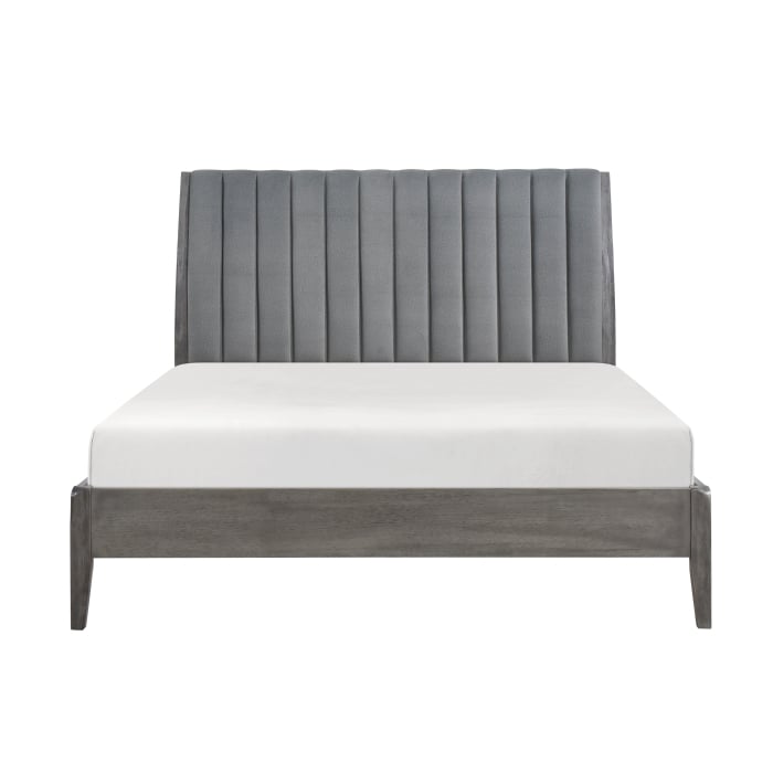 Queen Upholstered Platform Bed