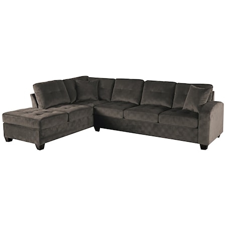 2-Piece Reversible Sectional