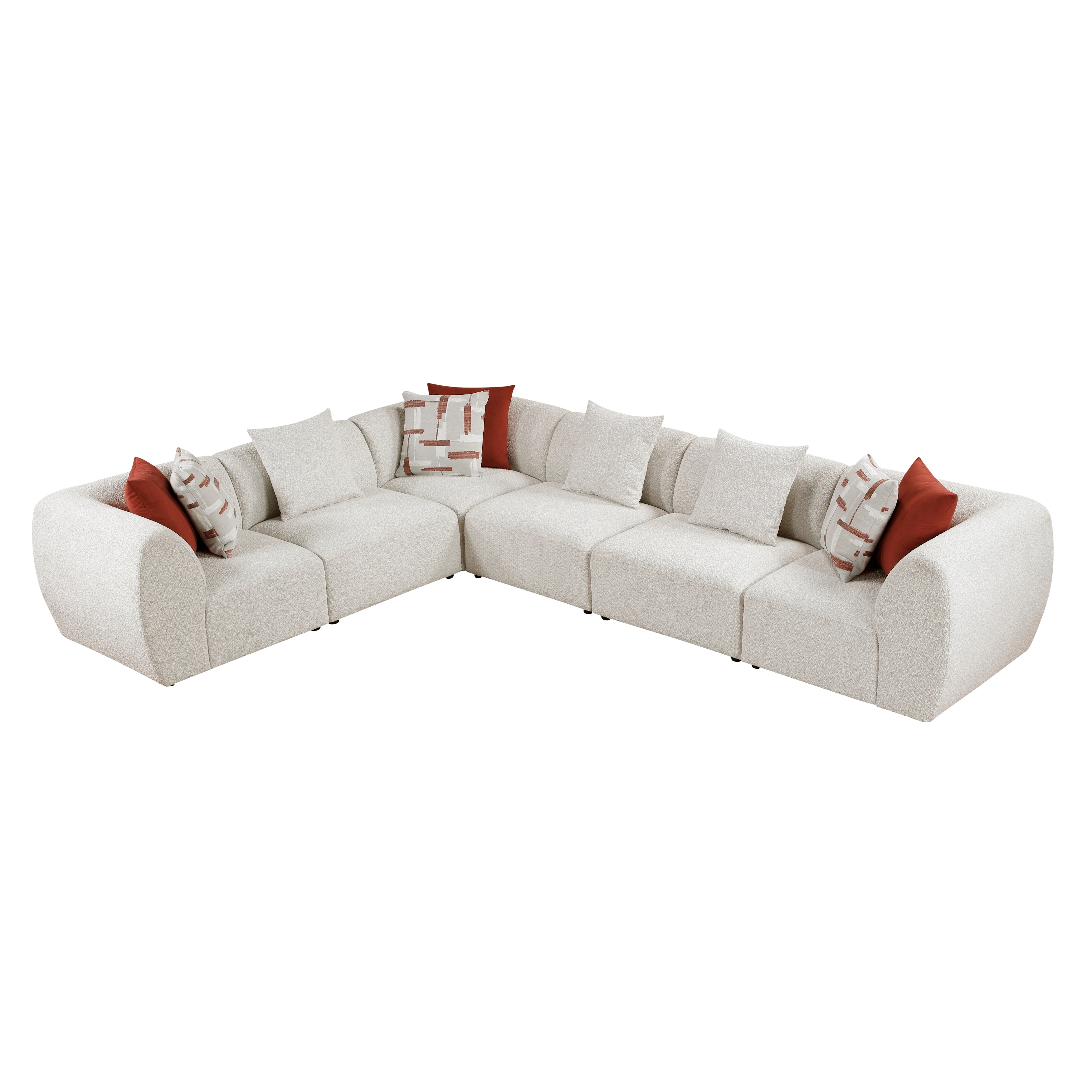 6-Piece Sectional Sofa