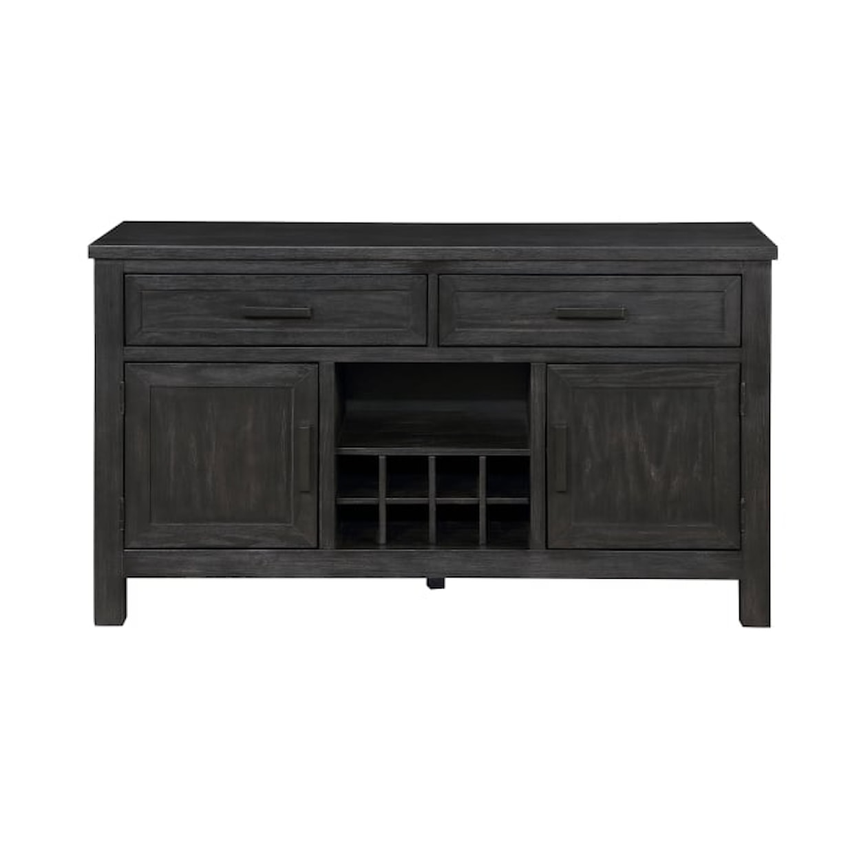 Homelegance Orem Server with Wine Rack