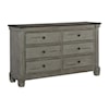 Homelegance Weaver 6-Drawer Dresser